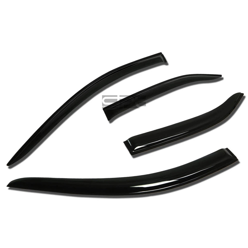 4Pc Smoke Tint Window Visor for Toyota Camry XV40 (2007–2011)