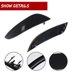 2X Smoked Lens Rear Bumper Reflector Lights for Ford Focus Hatchback (2015–2018)