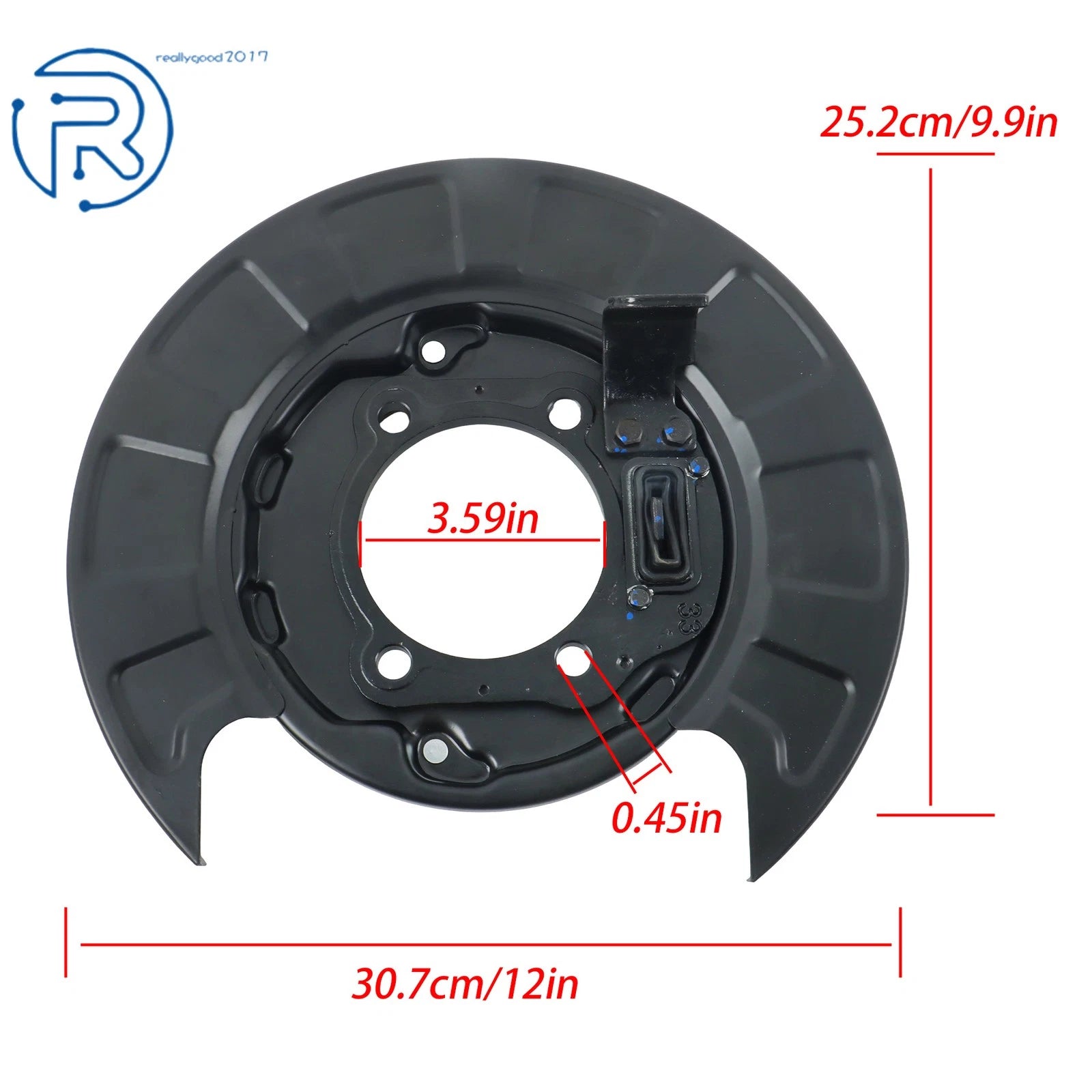 Rear Right Brake Backing Plate for Hyundai Santa Fe (2007–2009)