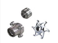 Lonestar LSR Billet Sprocket Hub + Brake Hub + Lock Nut for Yamaha Raptor 660 (2001–2005)