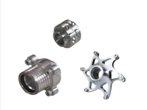 Lonestar LSR Billet Sprocket Hub + Brake Hub + Lock Nut for Yamaha Raptor 660 (2001–2005)