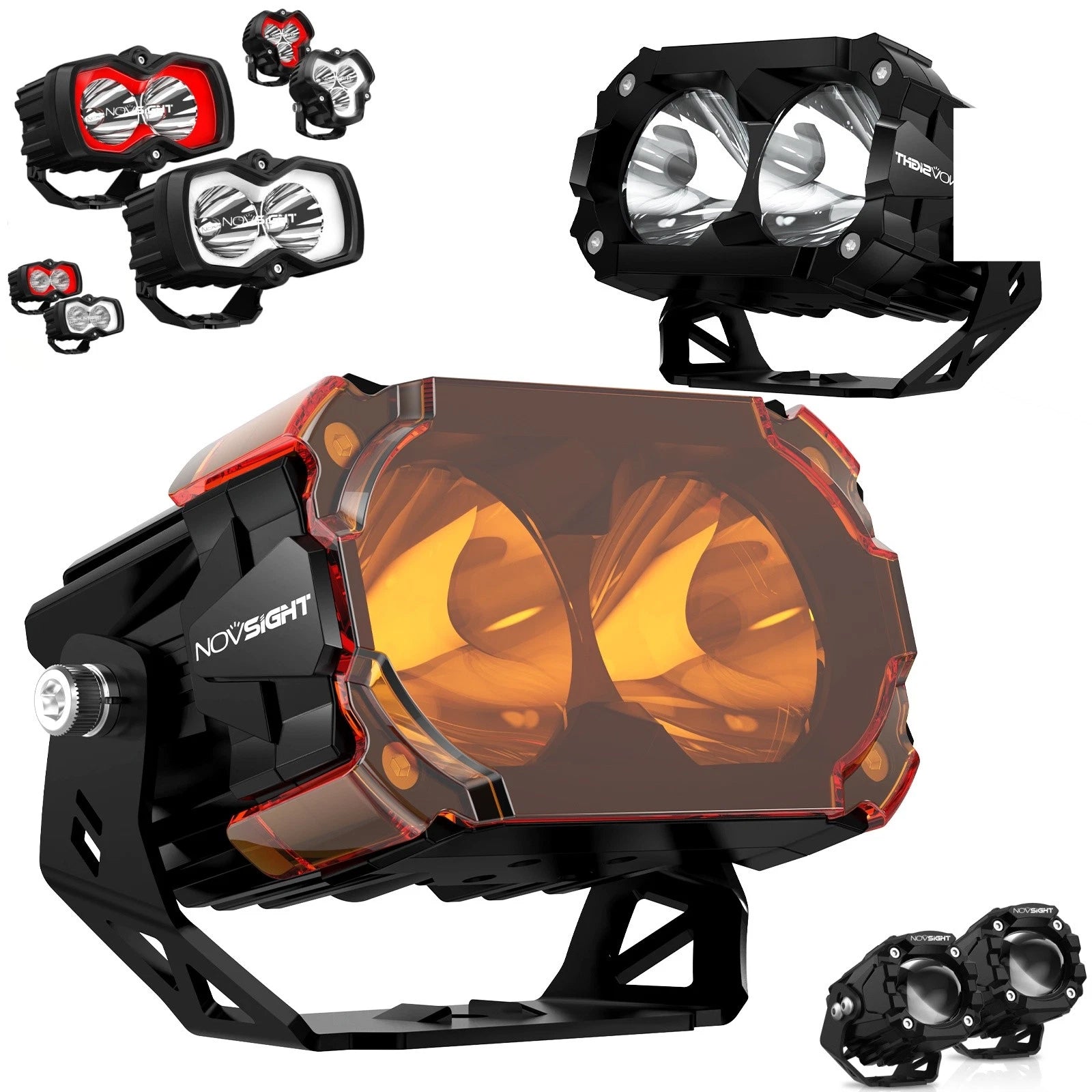 2X LED Pod Work Light for Jeep SUV Truck Off Road (2"/3"/4"/4.5"/6")