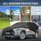 Waterproof Aluminum Film Car Cover for Toyota Corolla Cross (2022–2023)