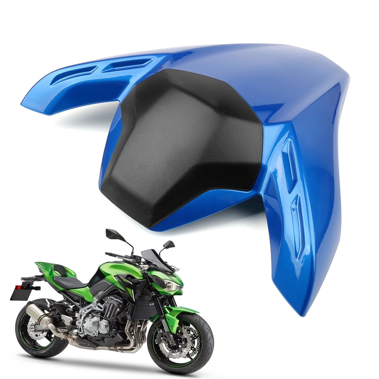 ABS Rear Seat Fairing Cover for Kawasaki Z900 Z ABS (2017–2024) Blue