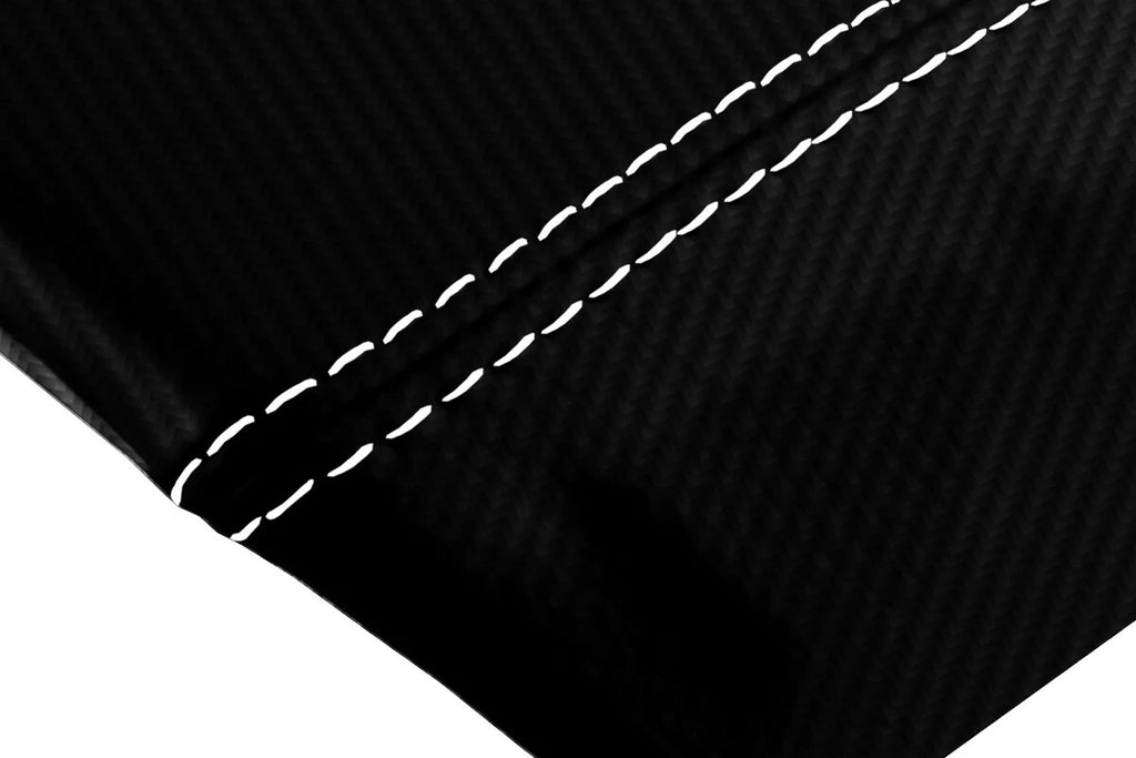 Carbon Fiber Console Lid Armrest Cover for Volvo V70 S60 (2005–2007)
