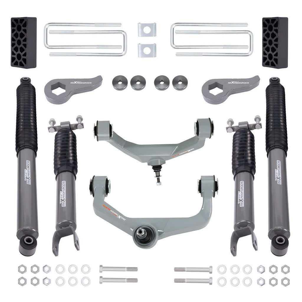 3.5" Suspension Lift Kit with Shocks for Chevy GMC 2500HD/3500HD (2011–2019)