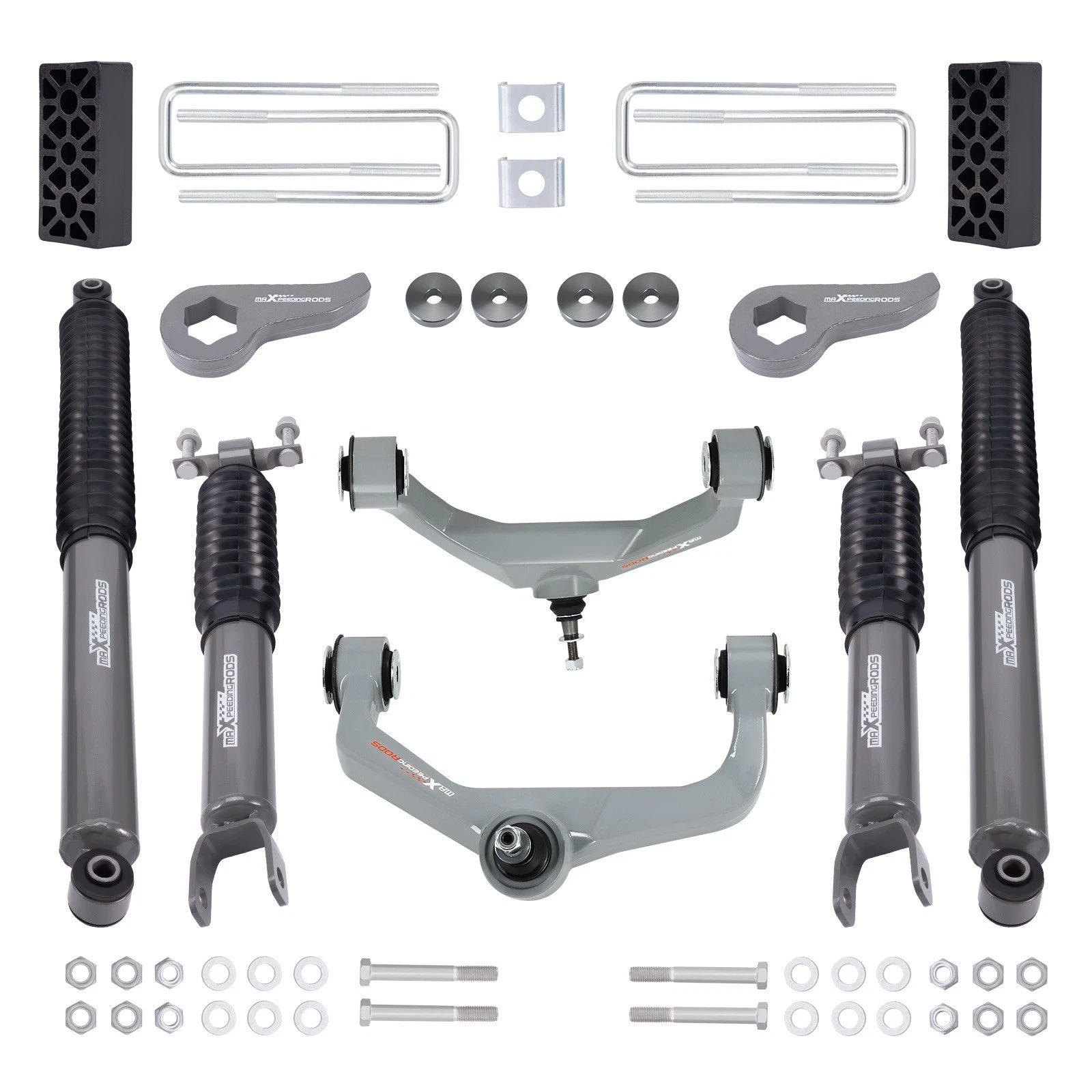3.5" Suspension Lift Kit with Shocks for Chevy GMC 2500HD/3500HD (2011–2019)
