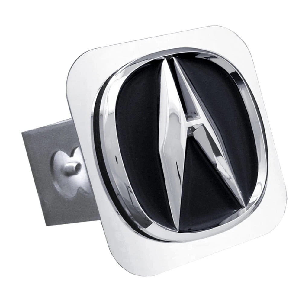 Chrome Class II Trailer Hitch Plug - Officially Licensed for Acura