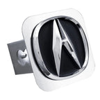 Chrome Class II Trailer Hitch Plug - Officially Licensed for Acura