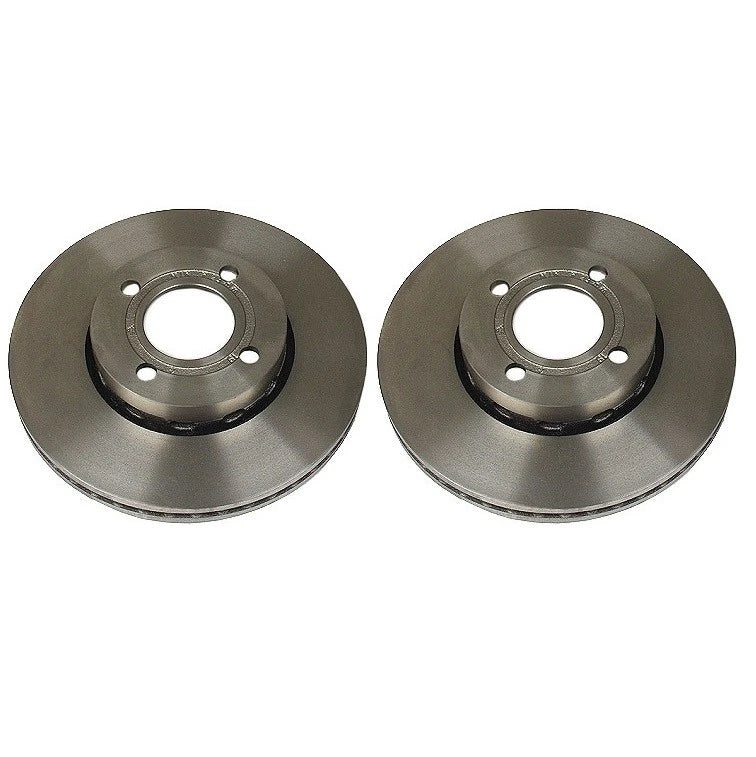 2X Brembo Front Disc Brake Rotors 276mm for Audi 90 Quattro Cabriolet (1988–1995)