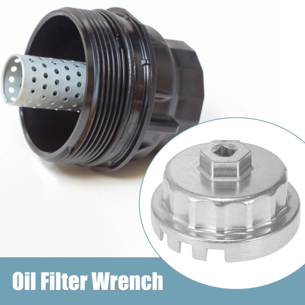 Oil Filter Wrench 14 Flutes 4 Slots 64.5mm for Toyota 