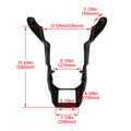 Vivid Black Fairing Chin Spoilers for Harley Road Glide FLTRX FLTRXS (2017–2023)