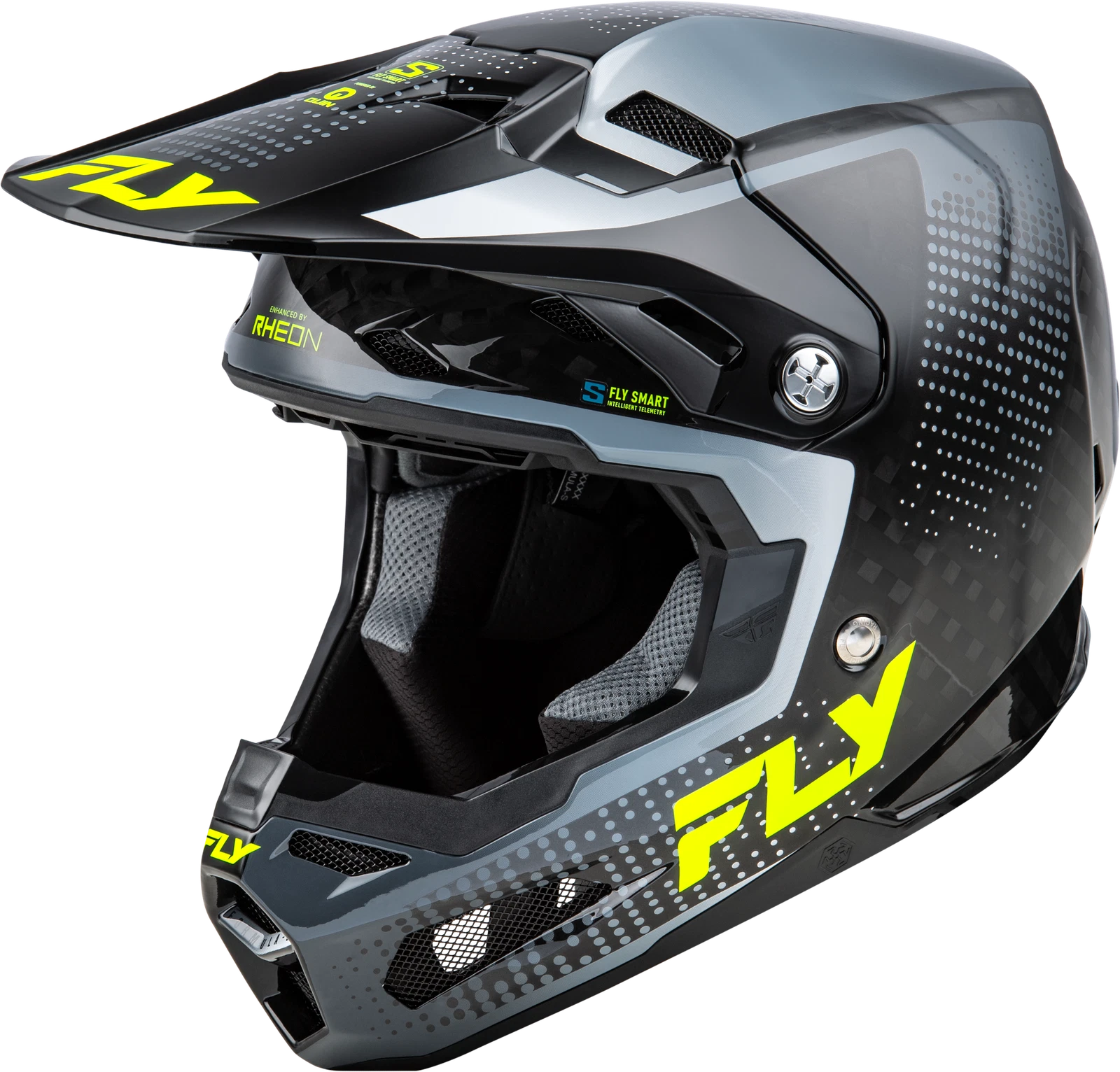 Fly Racing Formula S Carbon Protocol Helmet for Offroad (2X-Large)