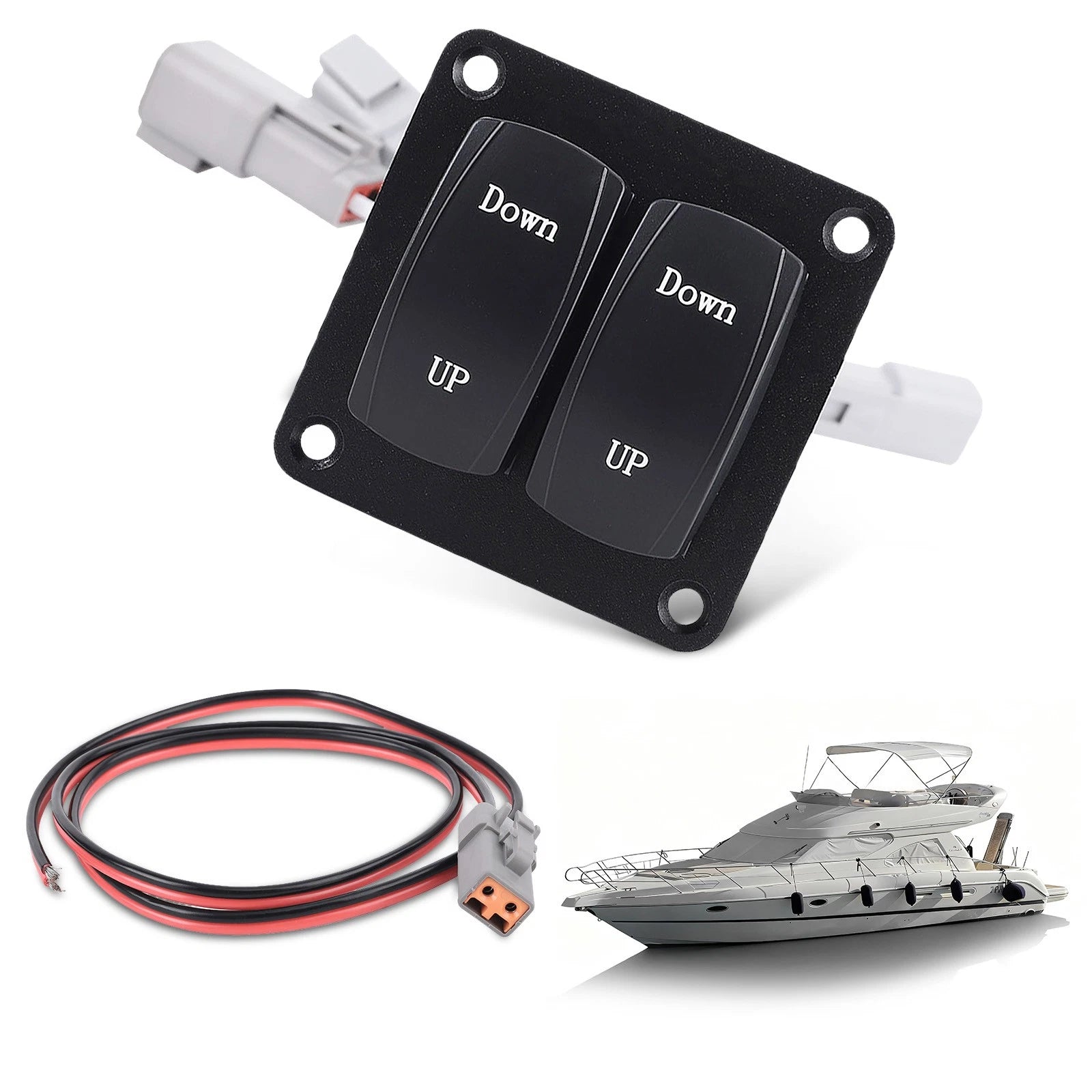 Trim Tab Switch Kit for Single Actuator Systems (12V/24V)