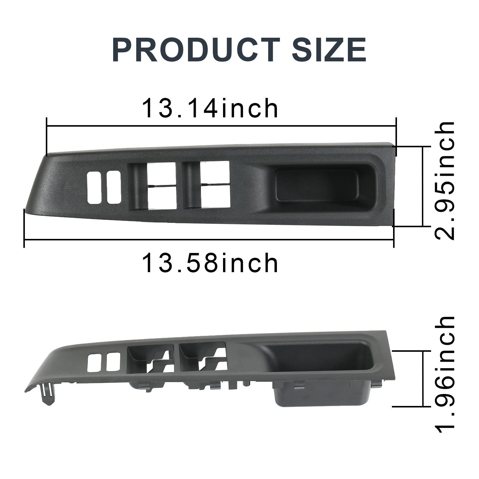 Window Switch Control Panel Bezel for Toyota Yaris (2012-2014)