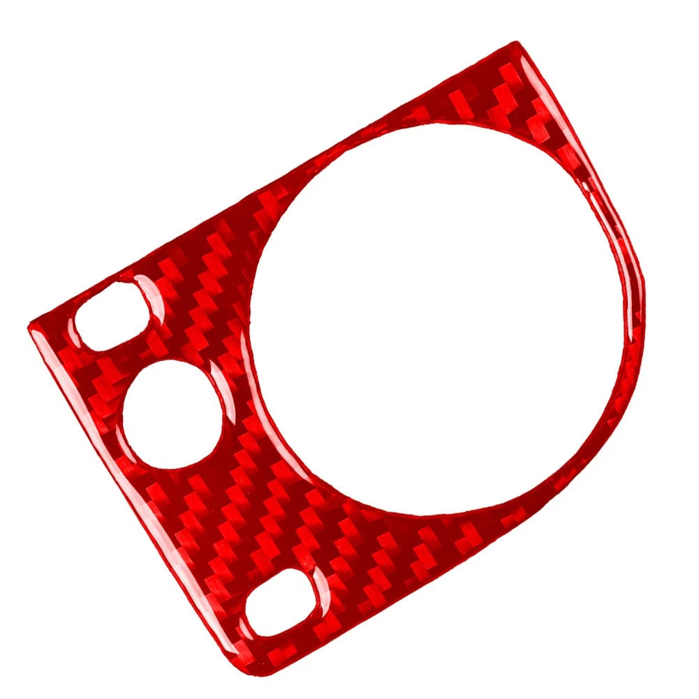1x Headlight Switch Knob Cover Trim for BMW 3 Series E36 (1991–1999) Carbon Red