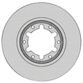 Front Disc Brake Rotors Pair for Nissan Patrol GU (2001 - 2010)