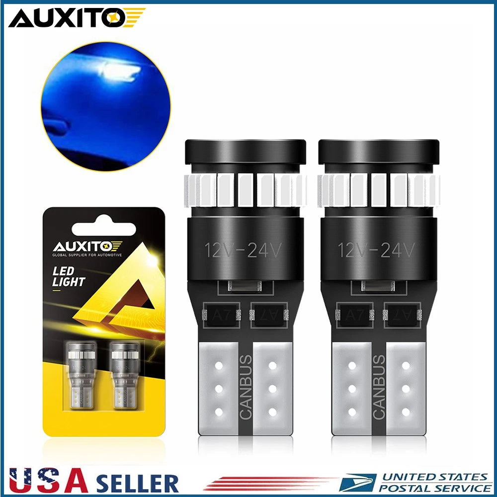 AUXITO LED Side Marker Light Bulb for Various Models (168, 194, 192, 2825)
