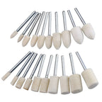 20 Pack Wool Felt Polishing Buffing Pads for Rotary Tools