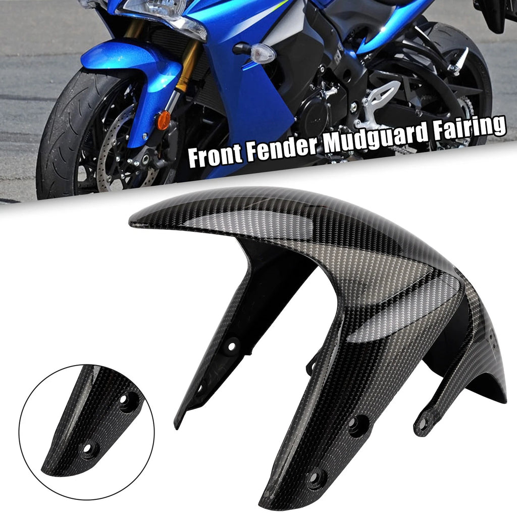 Front Fender Mud Guard for Suzuki GSX-S750 (2017–2024) Carbon