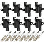 Ignition Coils & Spark Plugs for Chevrolet Silverado Tahoe GMC Sierra Yukon