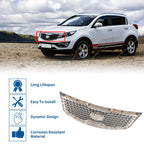 Front Upper Hood Bumper Grille for Kia Sportage (2014–2016) No.863503W500