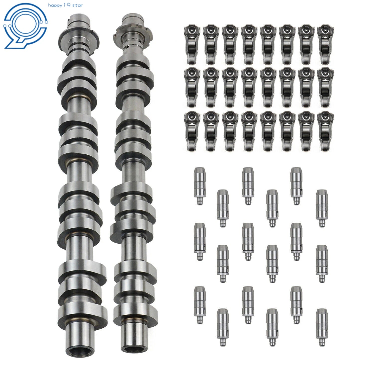 Set of 2 Camshaft Rocker Arms & Lifters for Ford F150 F250 (2005–2014)