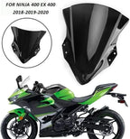 Tinted Black Windshield for Kawasaki Ninja 400 (2018-2019)