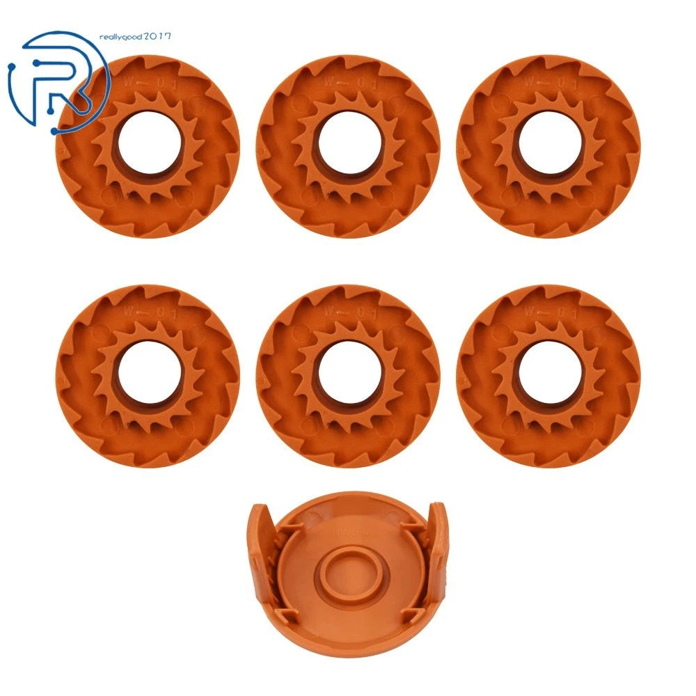 6X WA0010 Grass Trimmer Line Spools for Worx Trimmer