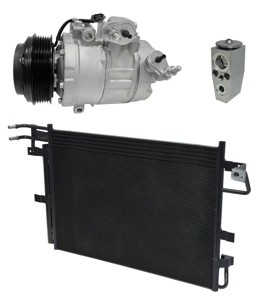 AC Compressor Kit With Condenser for Ford Explorer 3.5L (2015-2019)