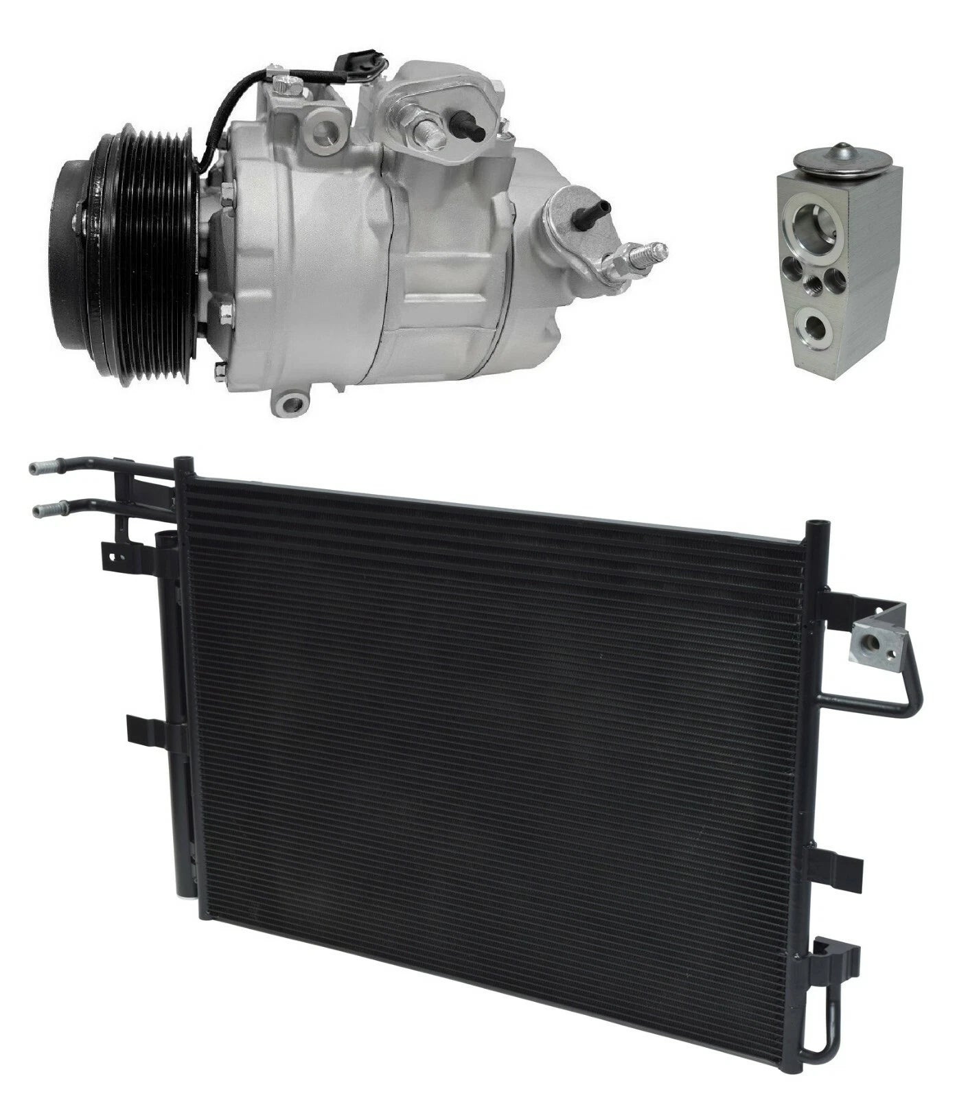 AC Compressor Kit With Condenser for Ford Explorer 3.5L (2015-2019)