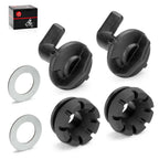 2 x Hood Latch Toggles With Grommets Washers for Polaris RZR 570 (2012–2022)