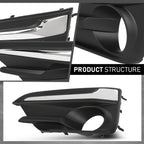 Front Fog Light Bezel Trim for Subaru Impreza (2017–2019) Left Side