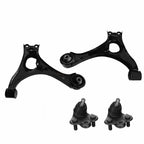 4pc Front Lower Control Arm Set with Ball Joints for Honda Civic Acura CSX (2006–2011)