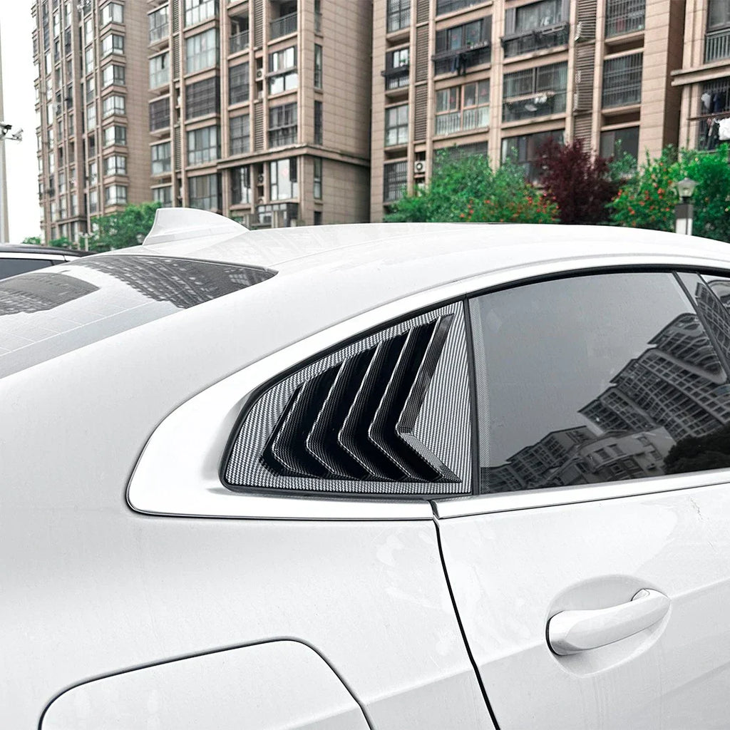 Rear Window Quarter Glass Duct Vent Covers for BMW 2-Series F44 (2020-2023)