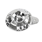 110dB Horn Speaker Cover Chrome for Harley Touring Glide Big Twin (1991-2023)
