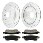 Drilled and Slotted Brake Kit for GMC Acadia and Buick Enclave (2007–2017)