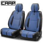 Set of 2 CAAP Drive Series Front Row Seat Covers for Truck Car (Universal) Navy Blue