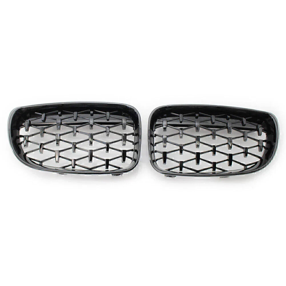 Gloss Black Front Grille for BMW E81 E82 E87 E88 1 Series (2008-2011)