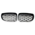 Gloss Black Front Grille for BMW E81 E82 E87 E88 1 Series (2008-2011)