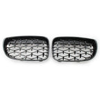 Gloss Black Front Grille for BMW E81 E82 E87 E88 1 Series (2008-2011)