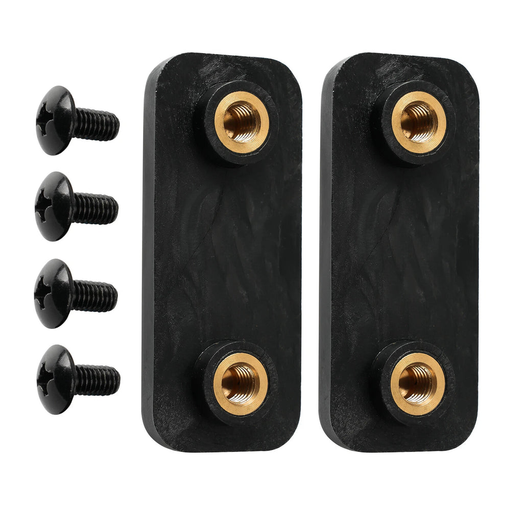 Rear Door Mounting Plate with Screws for Leer XL/XR/XQ Truck Cap (N/A)