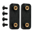 Rear Door Mounting Plate with Screws for Leer XL/XR/XQ Truck Cap (N/A)