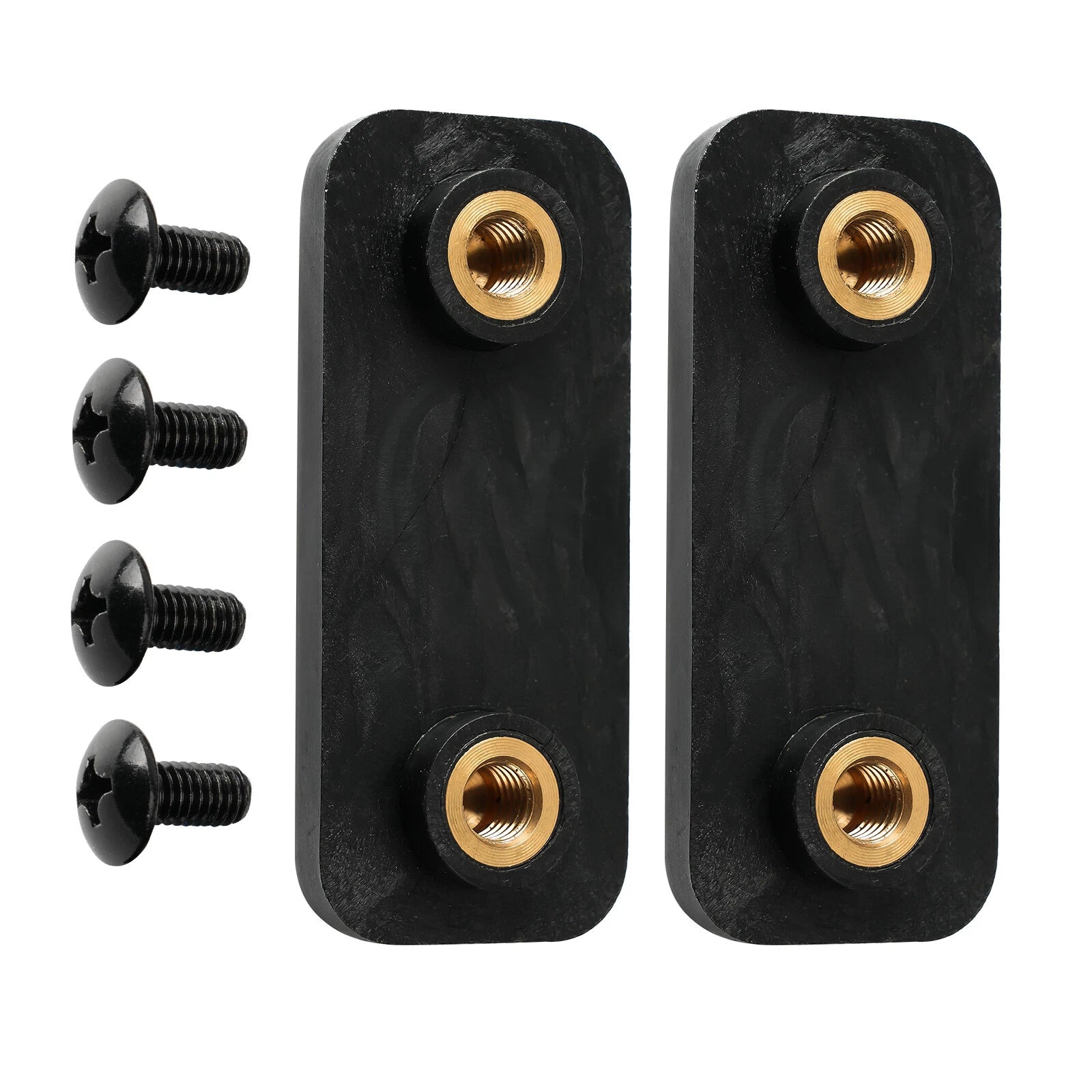 Rear Door Mounting Plate with Screws for Leer XL/XR/XQ Truck Cap (N/A)
