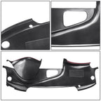 Dash Cap Cover Overlay for Acura TL (2004–2008) - Maroon Textured ABS Plastic