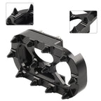 Brake Pedal Pad Cover for Harley Sportster XL883 XL1200 (All Black)