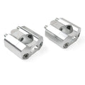 7/8 to 1-1/8 Handlebar Fat Bar Mount Clamps Risers for Dirt Pit Bike ATV