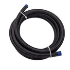 3/8 Fuel Line Hose with 6AN Fitting and Clamp for Universal Applications