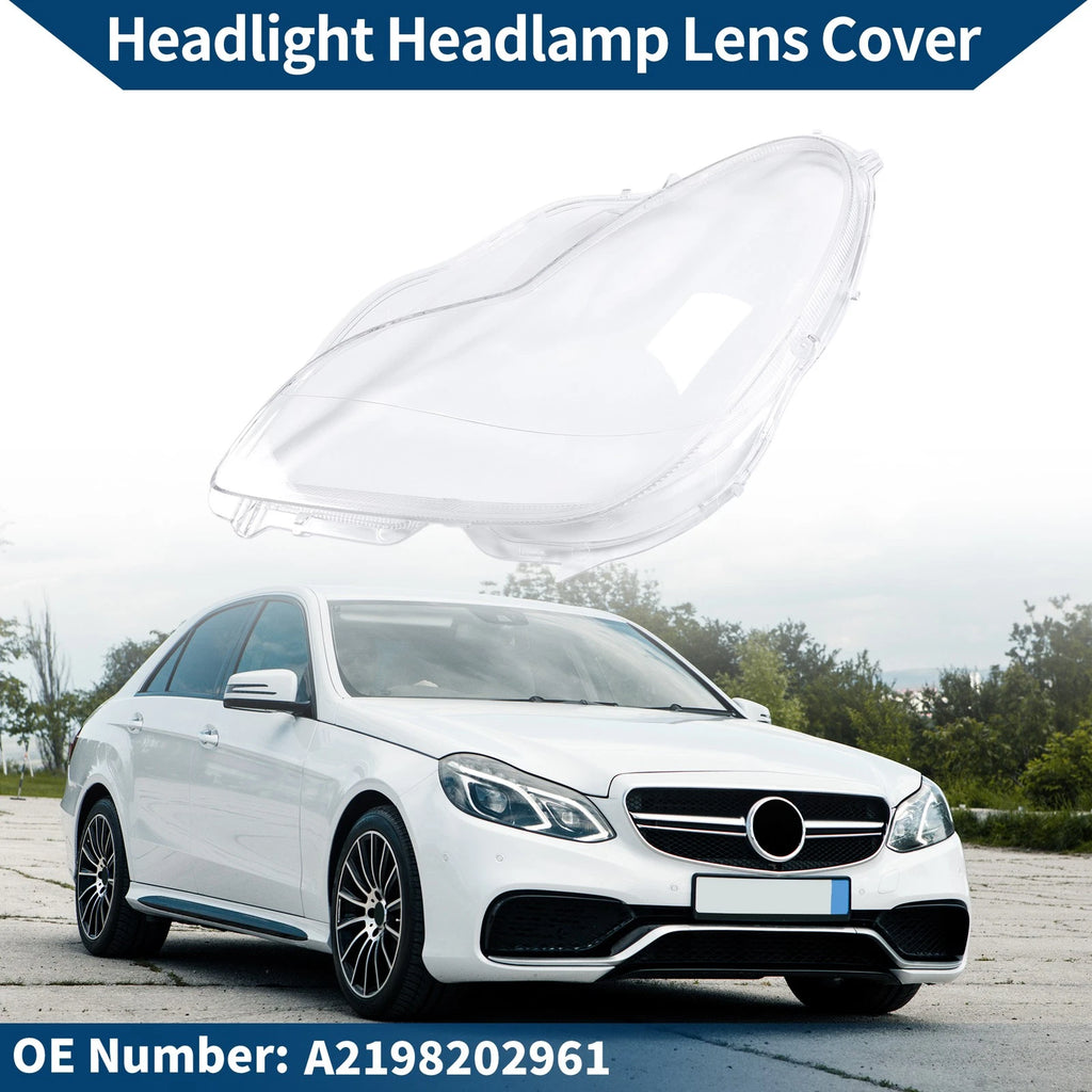 1 Pc Front Left Headlight Lens Cover for Mercedes-Benz (2009–2012) No.A2198202961