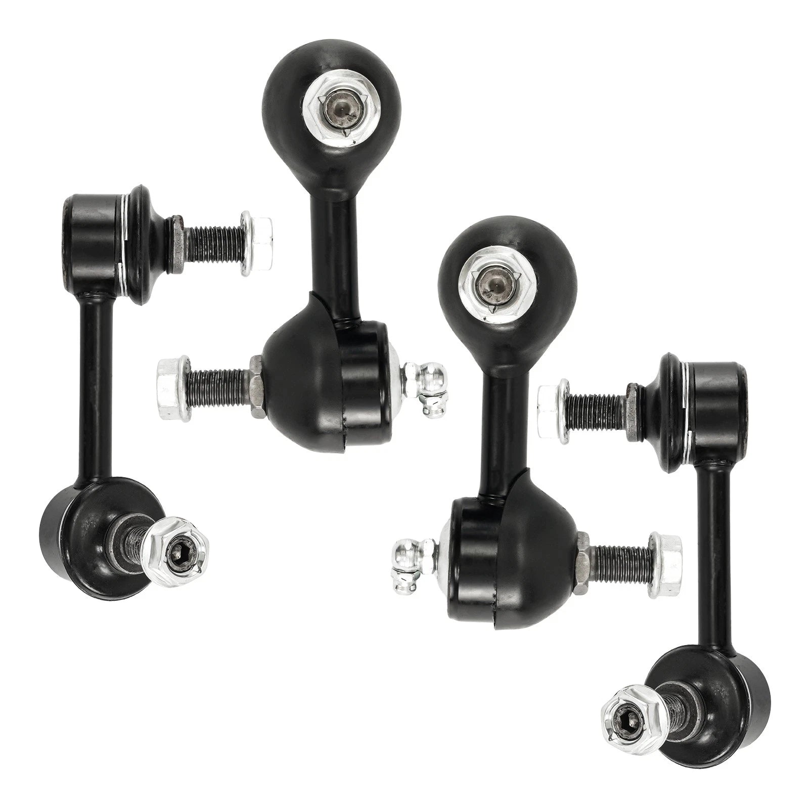 4PCS Front and Rear Suspension Control Arms for Honda Civic (2006–2011)